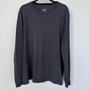 Perk Dark Gray Ling Sleeve Size XL